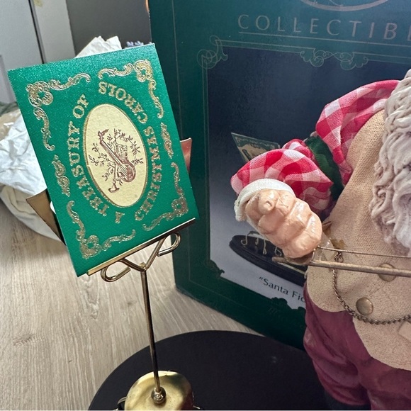 Vintage Kurt Adler 3 piece “Santa Fiddler” figurine - Picture 3 of 15